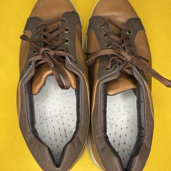 FootJoy FJ Contour Casual Mens 10 M Brown Leather 54222 Spikeless Golf Shoes - Picture 10 of 16